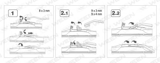 WEEN 100-5020 Wiper Blade